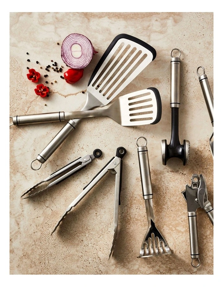 Soffritto A-Series Stainless Steel Potato Masher in Silver image 3
