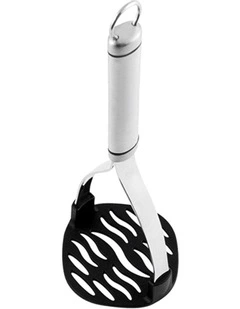 Soffritto A-Series Nylon Potato Masher in Silver