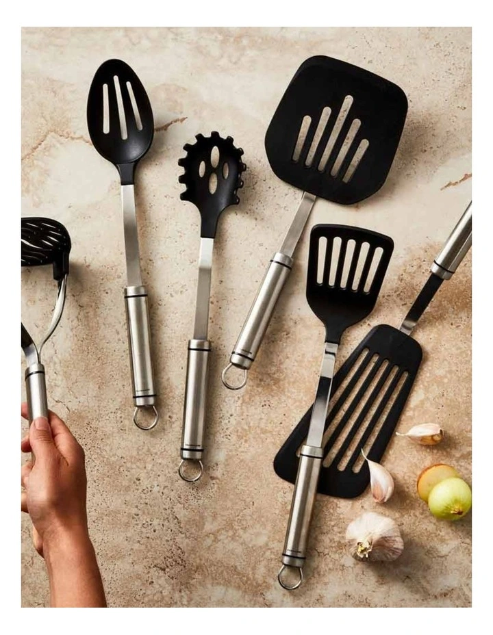 Soffritto A-Series Nylon Potato Masher in Silver image 2