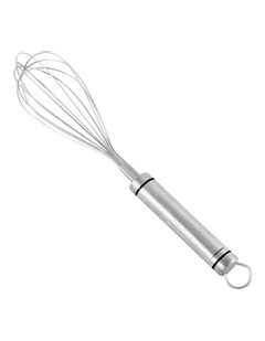 Soffritto A-Series Stainless Steel Egg Whisk 24cm in Silver