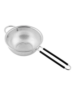 Soffritto A-Series Stainless Steel Hand Strainer 16.5cm in Silver