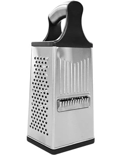 Soffritto A-Series Stainless Steel 6-Side Box Grater in Silver