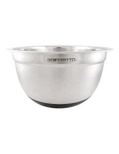 Soffritto A-Series Stainless Steel Mixing Bowl 7.6L in Silver