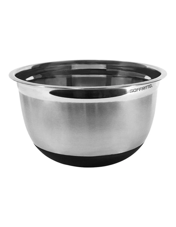 Soffritto A-Series Stainless Steel Mixing Bowl 4.7L in Silver image 1