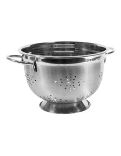 Soffritto A-Series 4.7L Colander in Silver