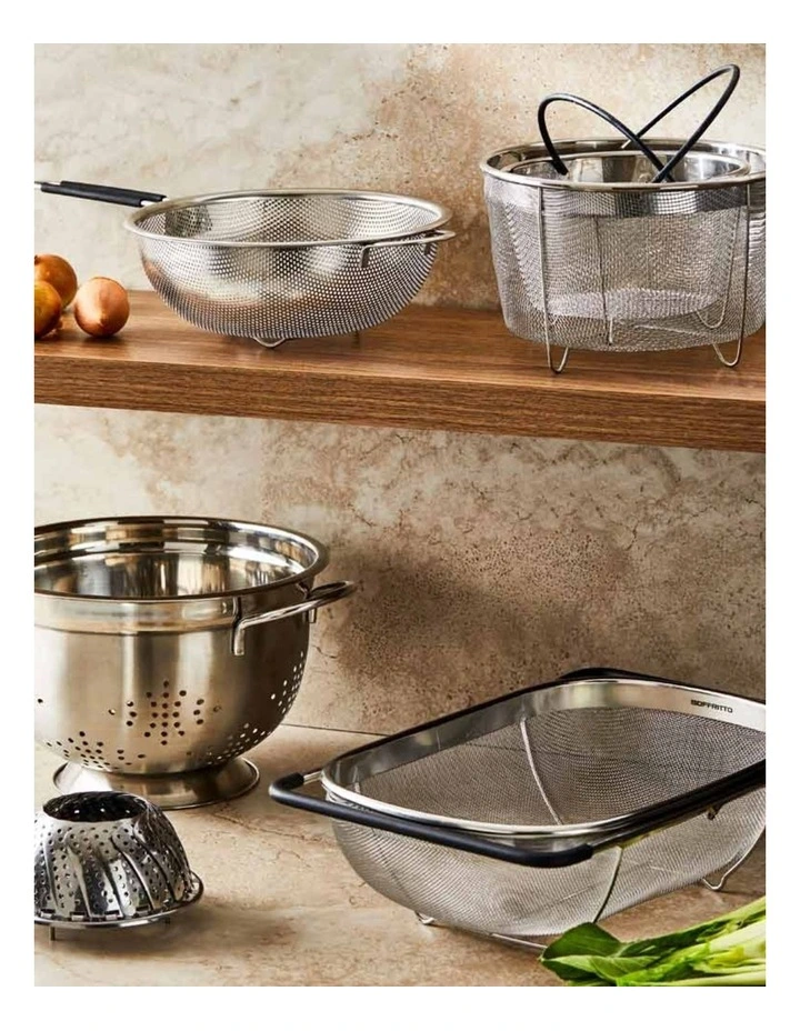Soffritto A-Series 4.7L Colander in Silver image 2
