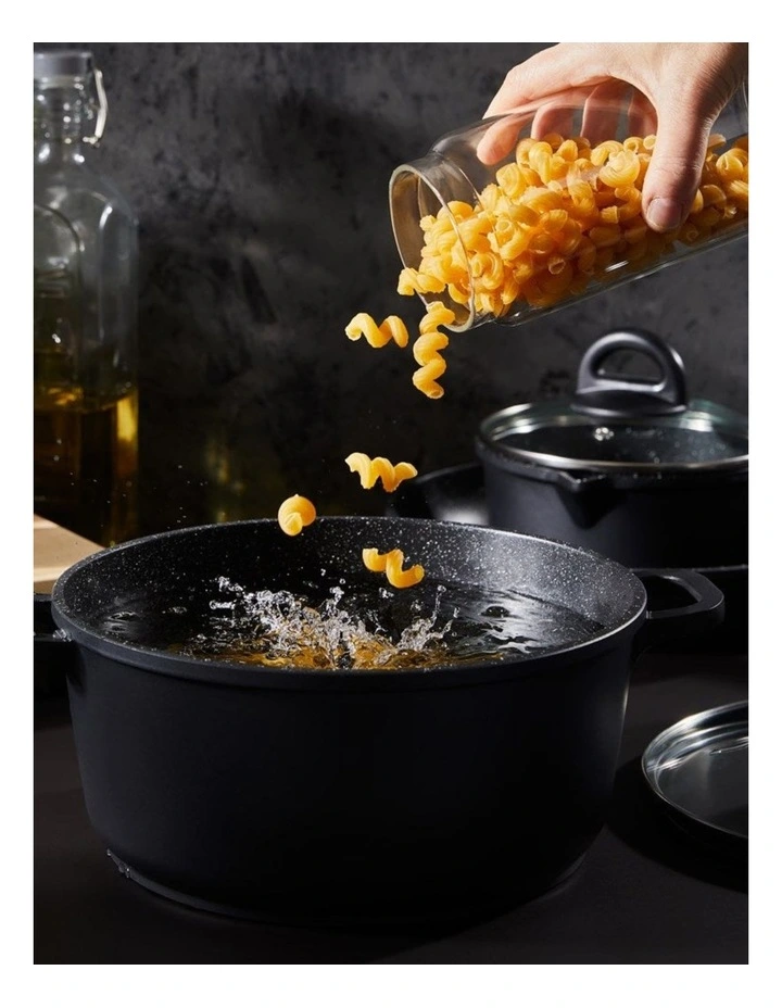 Baccarat Stone Cookware Set 4 Piece in Grey image 4
