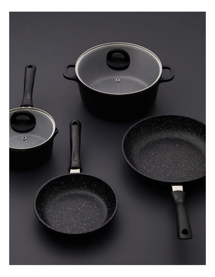 Baccarat Stone Cookware Set 4 Pieces in Grey image 6