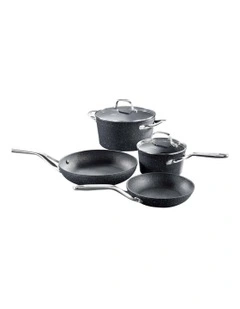 Baccarat Rock Cookware Set 4 Piece in Black