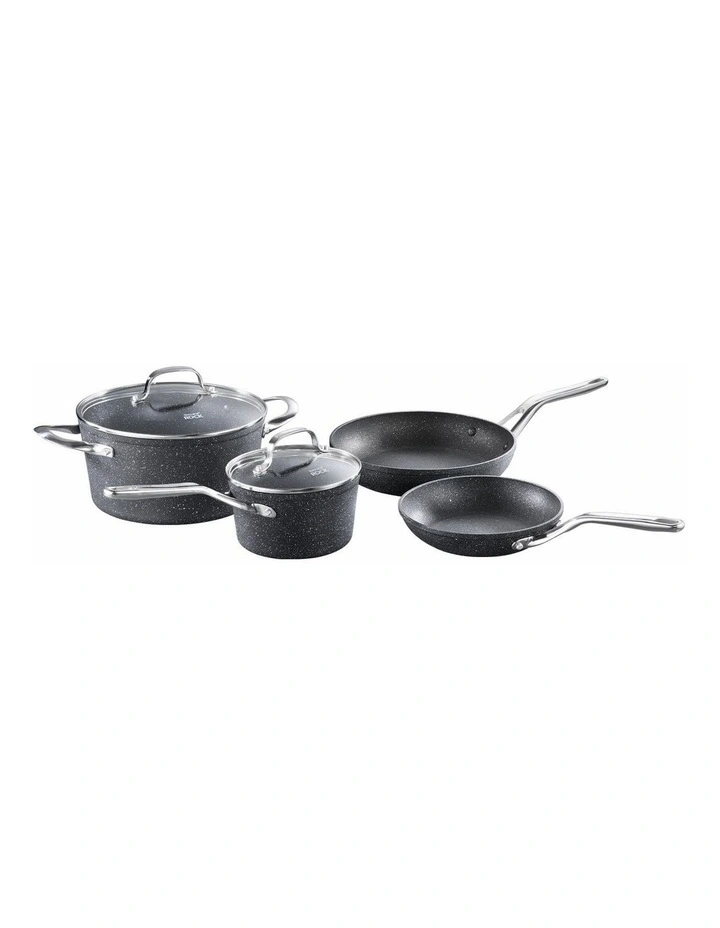 Baccarat Rock Cookware Set 4 Pieces in Black image 2