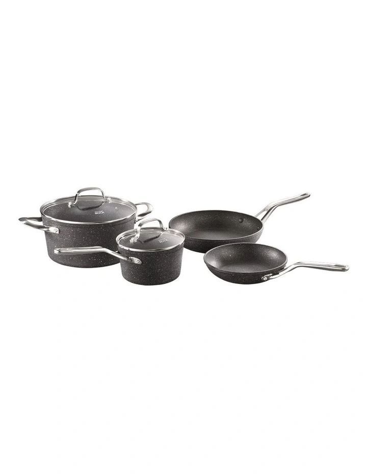Baccarat Rock Cookware Set 4 Piece in Black image 2