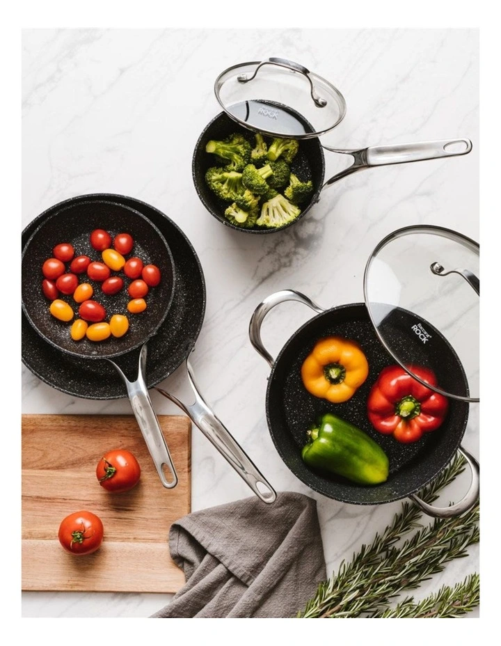 Baccarat Rock Cookware Set 4 Piece in Black image 4