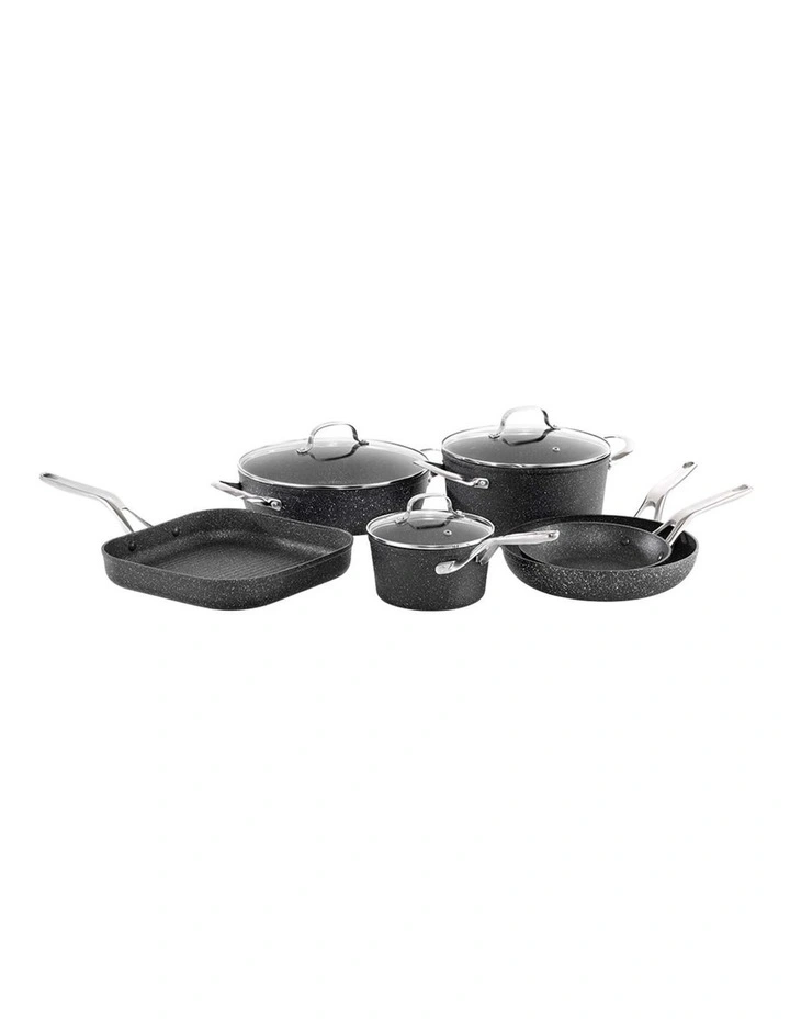 Baccarat Rock Cookware Set 6 Pieces in Grey image 1