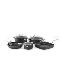 Baccarat Rock Cookware Set 6 Piece in Grey