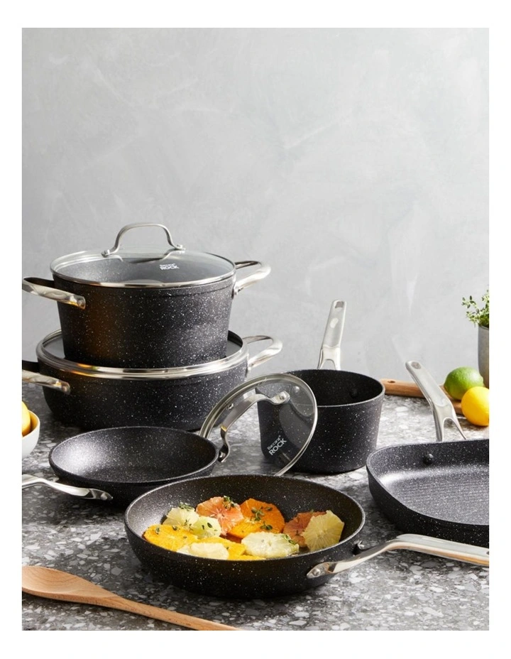 Baccarat Rock Cookware Set 6 Piece in Grey image 2