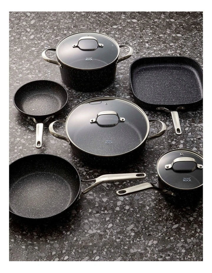 Baccarat Rock Cookware Set 6 Pieces in Grey image 4