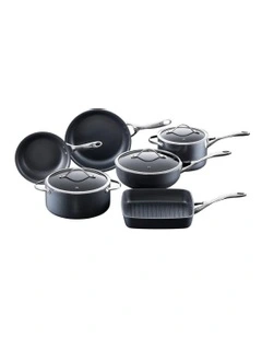 Baccarat iD3 Cookware Set 6 Piece in Black