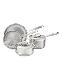 Baccarat iD3 Stainless Steel Cookware Set 4 Piece in Silver