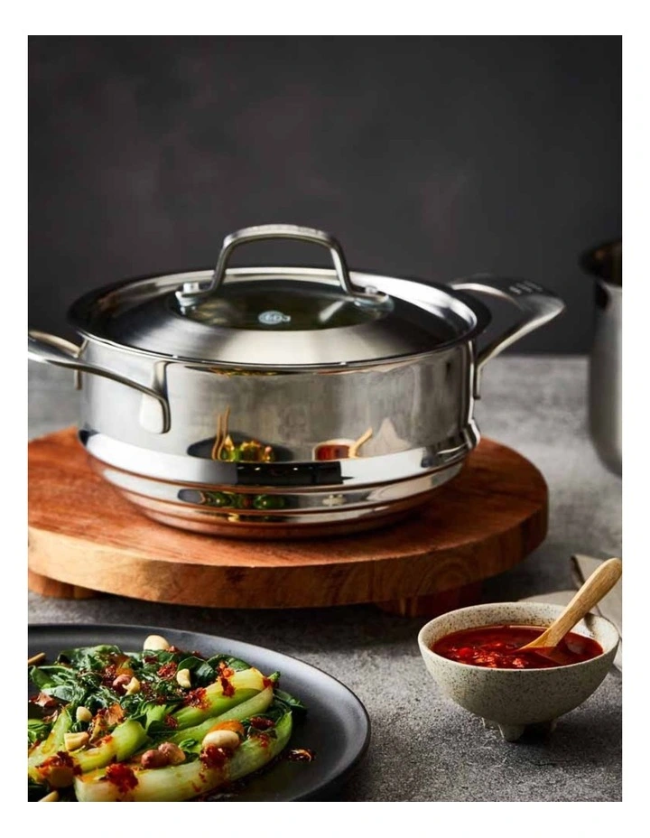 Baccarat iD3 Stainless Steel Cookware Set 4 Piece in Silver image 5