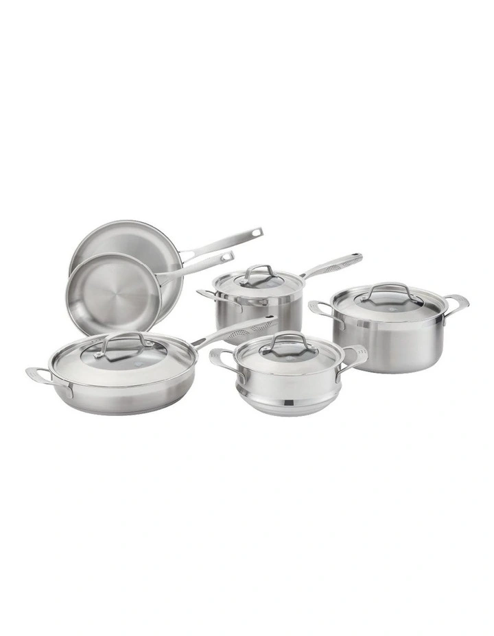 Baccarat iD3 Stainless Steel Cookware Set 6 Piece in Silver image 2