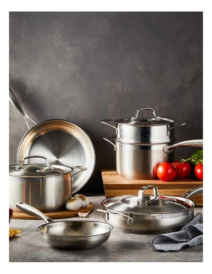Baccarat iD3 Stainless Steel Cookware Set 6 Piece in Silver image 3