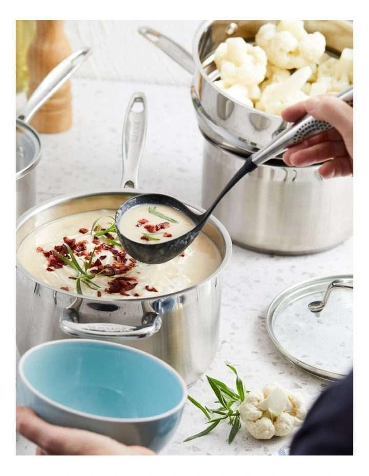 Baccarat iconiX Stainless Steel Cookware Set 4 Piece in Silver image 4