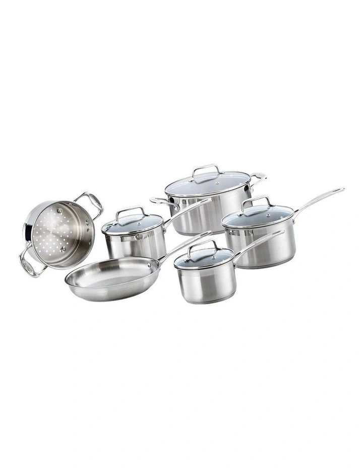 Baccarat iconiX Stainless Steel Cookware Set 6 Piece in Silver image 1