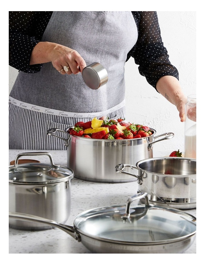 Baccarat iconiX Stainless Steel Cookware Set 6 Piece in Silver image 4