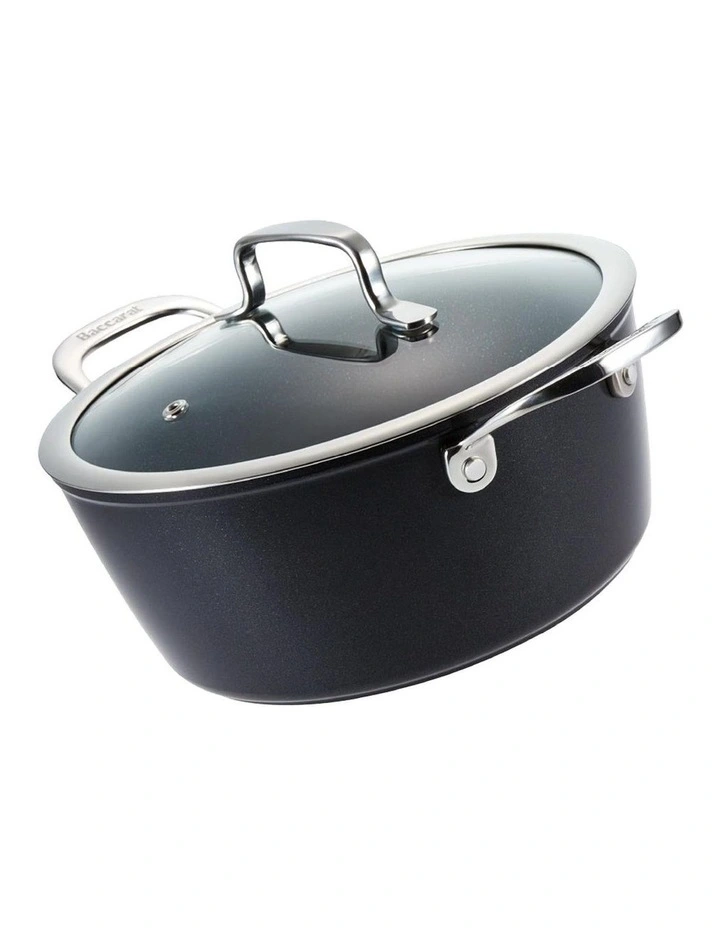 Baccarat Green Stone Cookware Set 4 Piece in Black image 3