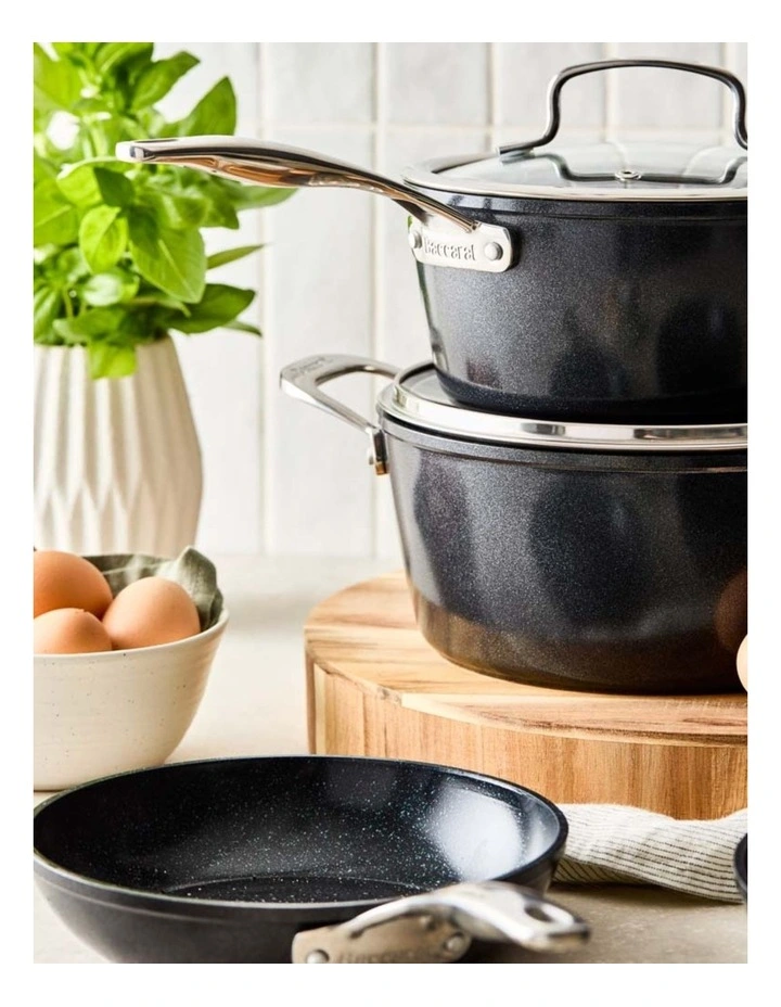 Baccarat Green Stone Cookware Set 4 Piece in Black image 5