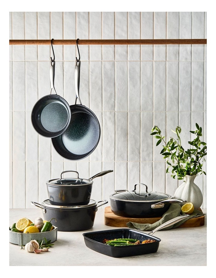 Baccarat Green Stone Cookware Set 6 Piece in Black image 2