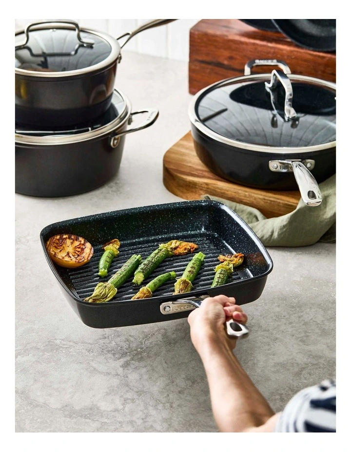 Baccarat GREEN STONE Cookware Set 6 Pieces in Black image 4