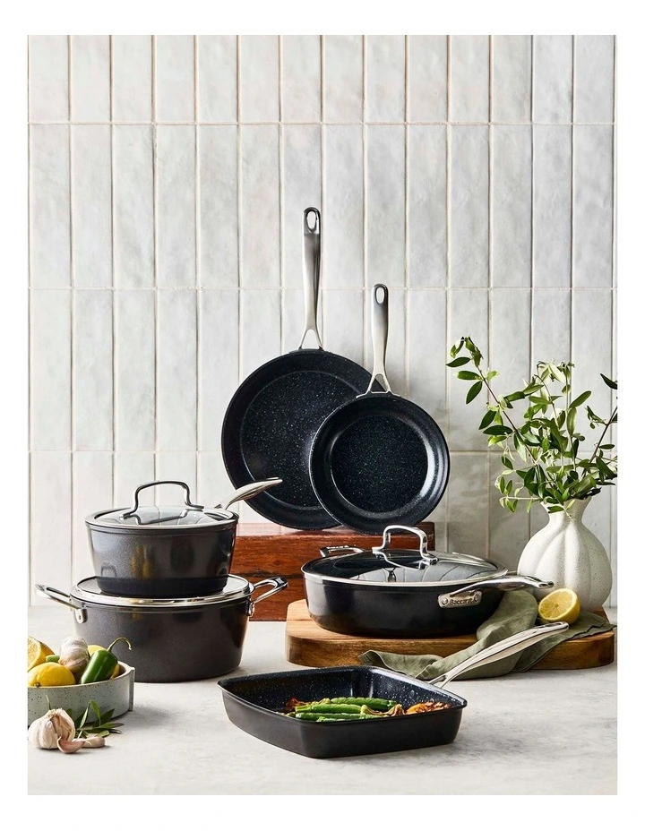 Baccarat GREEN STONE Cookware Set 6 Pieces in Black image 6
