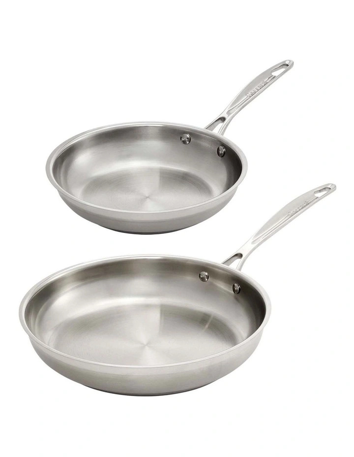 Baccarat iconiX Frypan Twin Pack 20cm & 26cm in Silver image 1