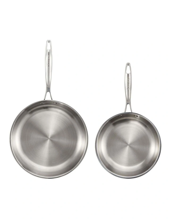 Baccarat iconiX Frypan Twin Pack 20cm & 26cm in Silver image 2