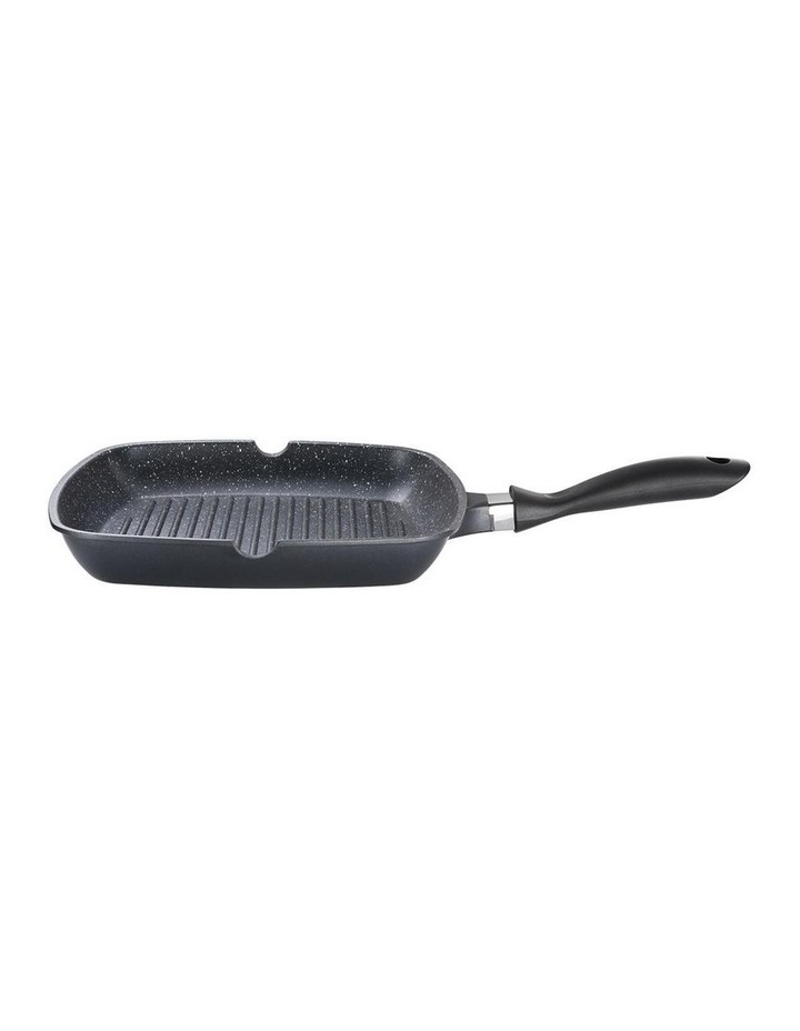 Baccarat STONE Non-Stick Grill, Wok & Frypan Tri Pack 28cm in Grey image 3