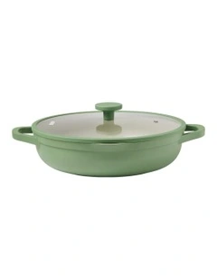 Baccarat NOOK Saute Pan with Lid 30cm in Sage