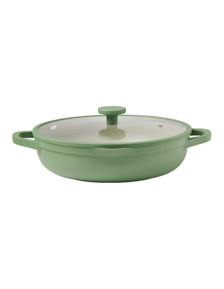 Baccarat NOOK Saute Pan with Lid 30cm in Sage image 1
