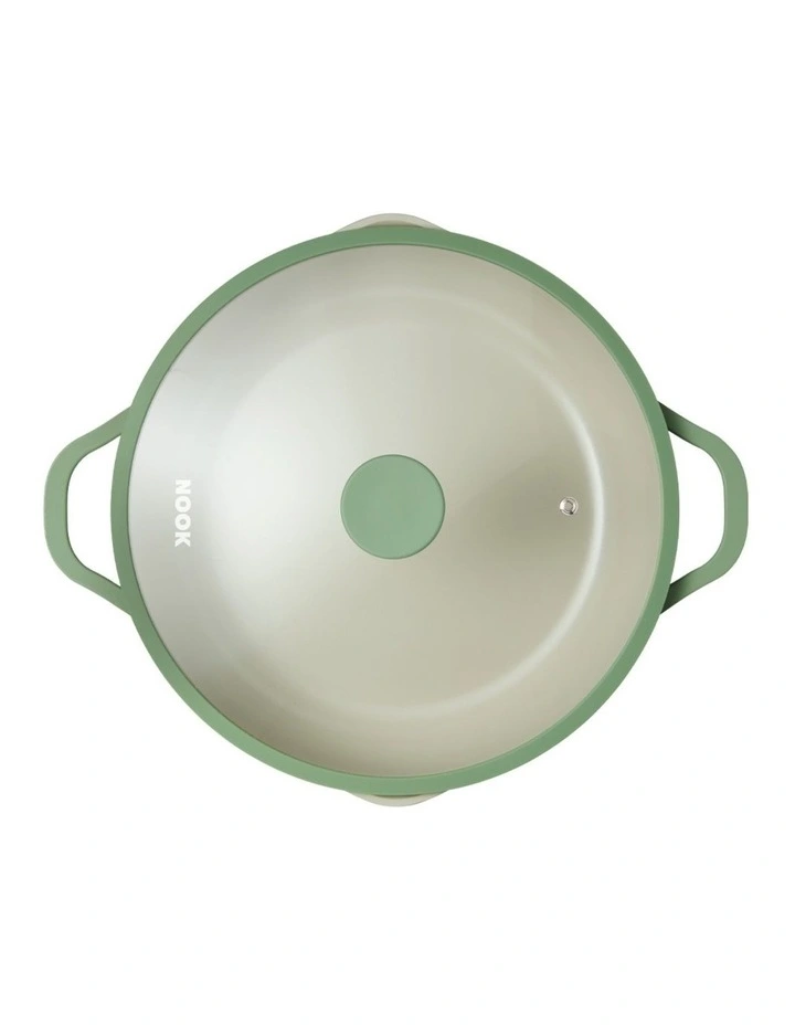 Baccarat NOOK Saute Pan with Lid 30cm in Sage image 2