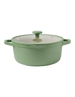 Baccarat Nook Casserole with Lid 28cm in Green