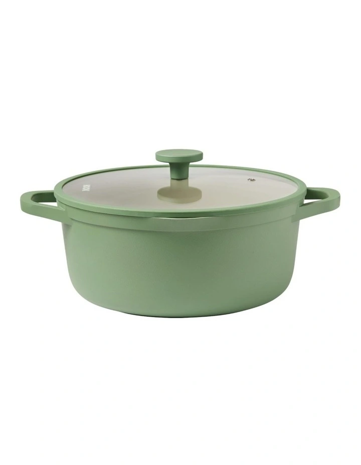 Baccarat Nook Casserole with Lid 28cm in Green image 1