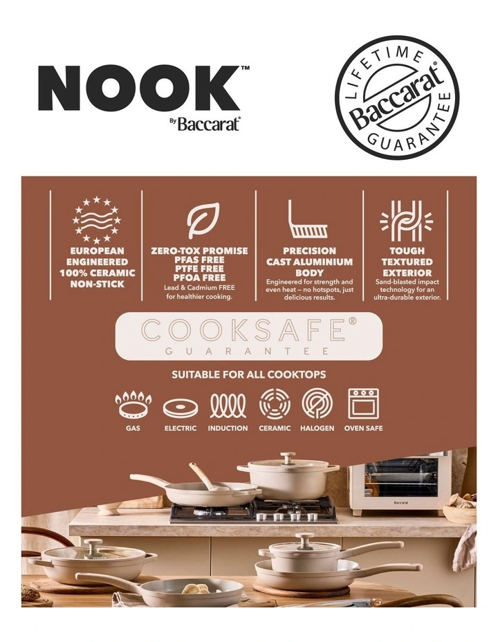 NOOK by Baccarat Roaster 34cm in Sage image 3