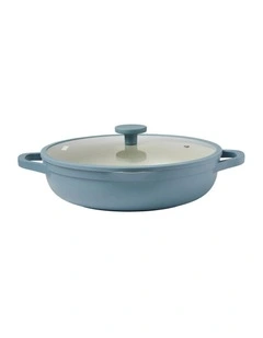 Baccarat Nook Saute Pan With Lid 30cm in Blue