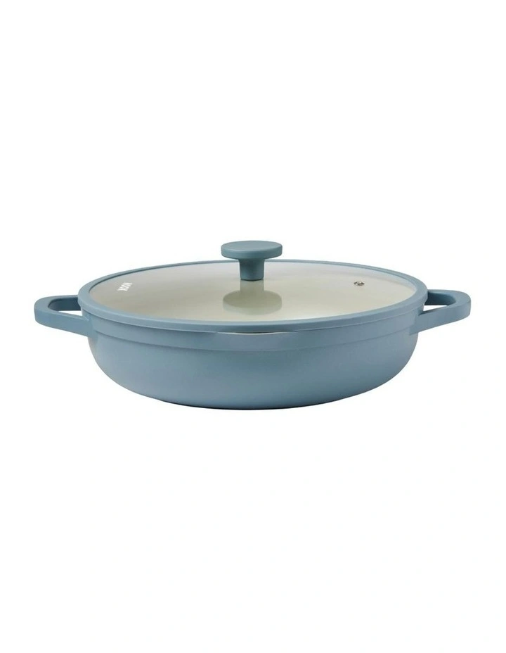 Baccarat Nook Saute Pan With Lid 30cm in Blue image 1