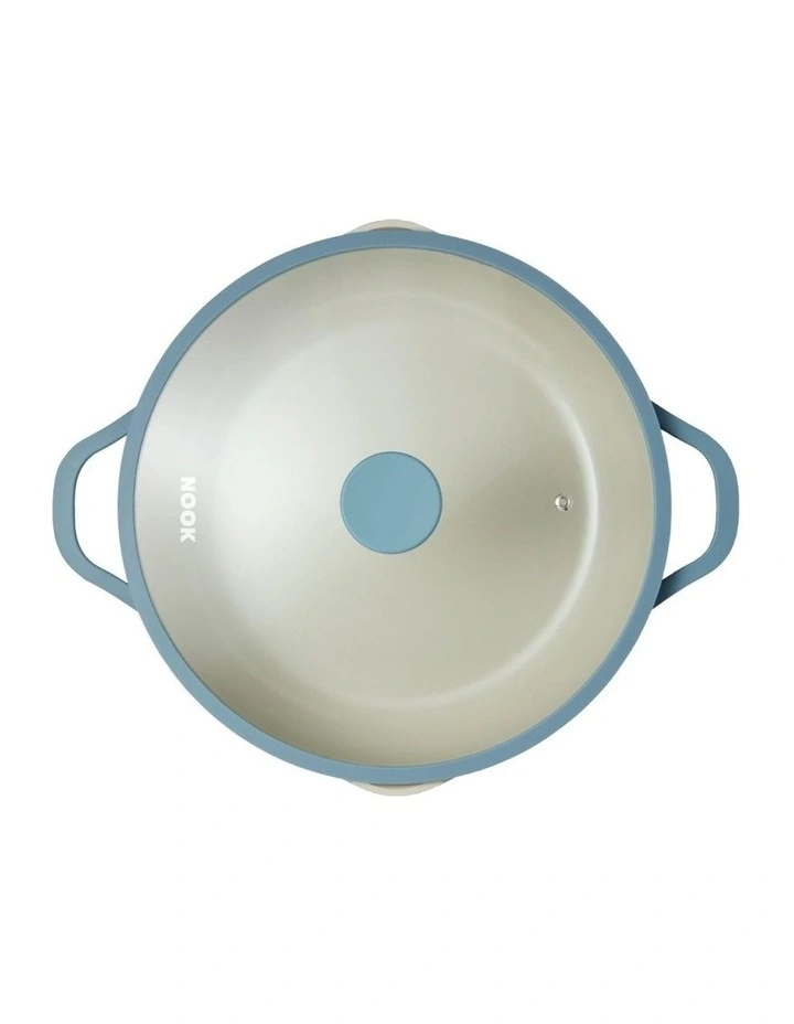 Baccarat Nook Saute Pan With Lid 30cm in Blue image 2