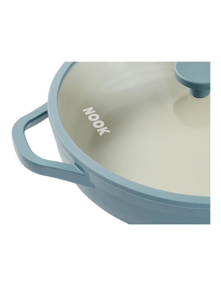 Baccarat NOOK Saute Pan With Lid 30cm in Blue image 4