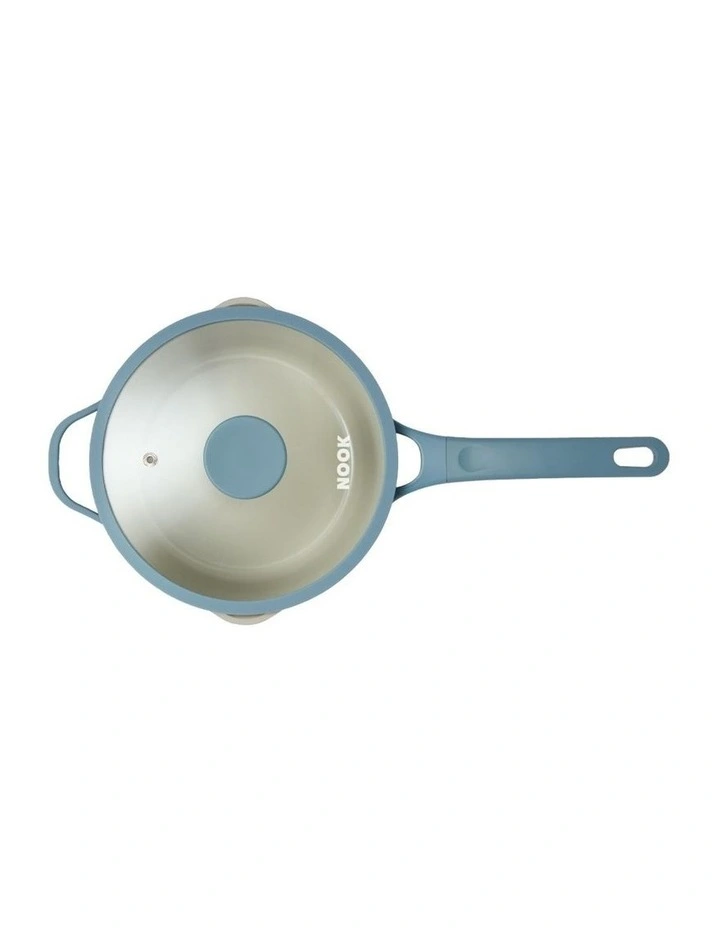 NOOK by Baccarat Saucepan With Lid 20cm in Blue image 5