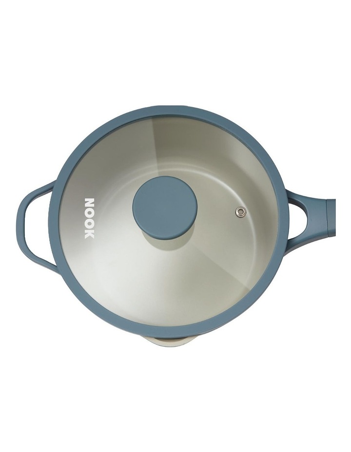 NOOK by Baccarat Saucepan With Lid 20cm in Blue image 5