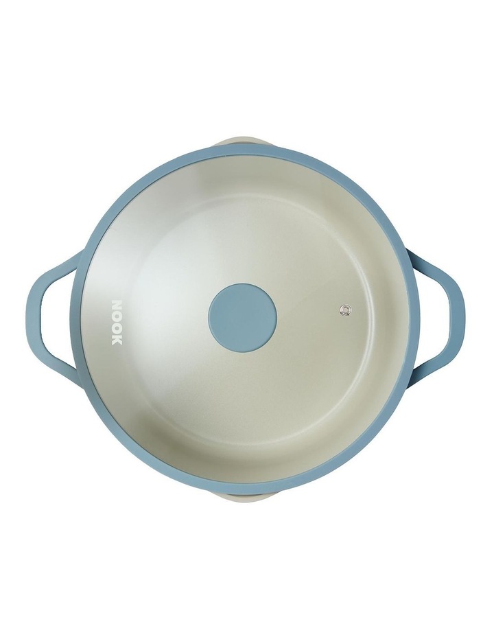 NOOK by Baccarat Casserole With Lid 28cm in Blue image 3