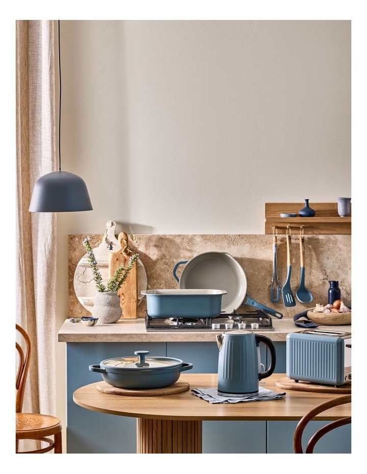 NOOK by Baccarat Casserole With Lid 28cm in Blue image 5